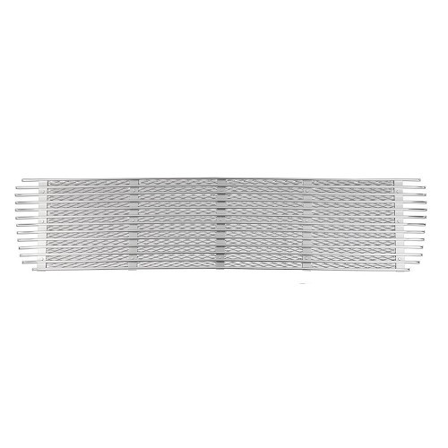  Verchroomde motorkap grille voor Porsche 911 van 1969 tot 1973 - RS12495 