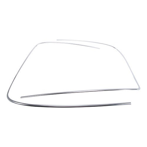 Front Windshield Molding for Porsche 911 and 912 (1965-1977) - Silver