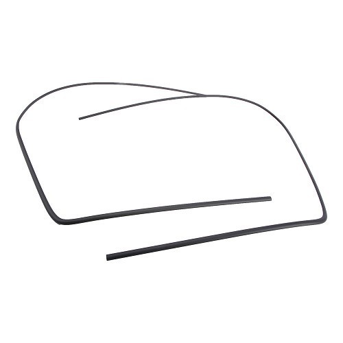 Front Windshield Molding for Porsche 911 (1980-1989) - Black