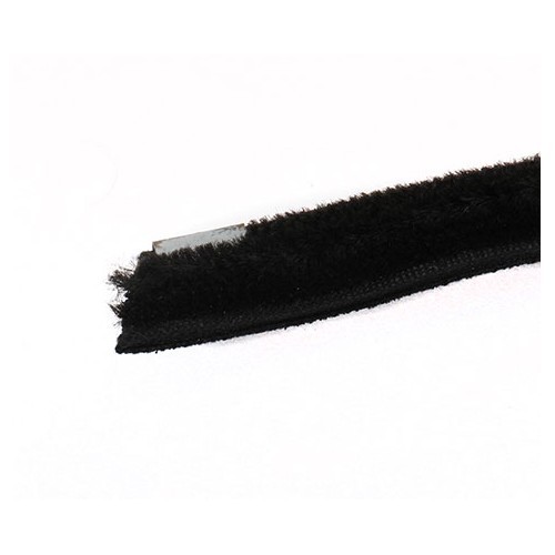 Joint brosse à clips de porte pour Porsche 911, 912 et 964 - côté gauche - RS12581