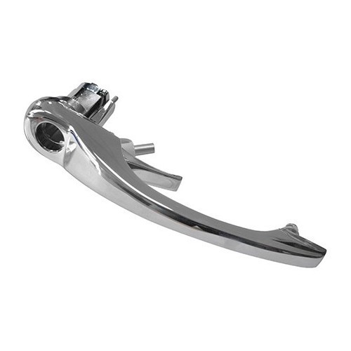  Pomo de puerta cromado para Porsche 911, 912 y 930 (1970-1989) - lado izquierdo - RS12642 