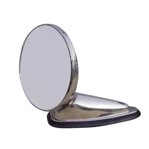  Chrome-plated door mirror for Porsche 356 C (1964-1965) - RS12737 