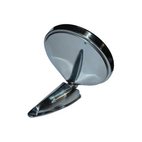 Round chrome exterior mirror for Porsche 911 and 912 (1968-1971) - RS12739