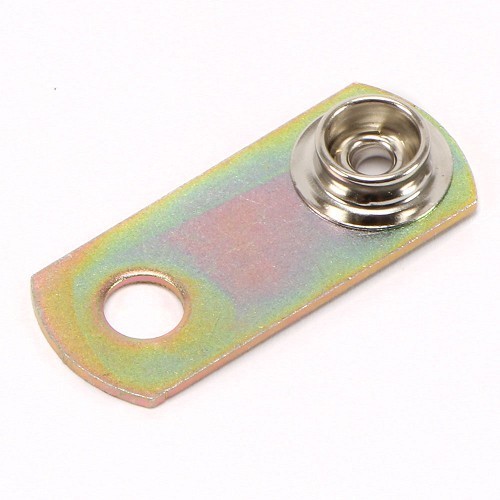 Stud plate for boot carpet retainer for Porsche 911, 912, 930 and 964 (1965-1994)
