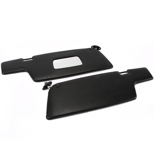  Sun visor for Porsche 911 and 912 Coupé (1965-1977) - black - RS12769 