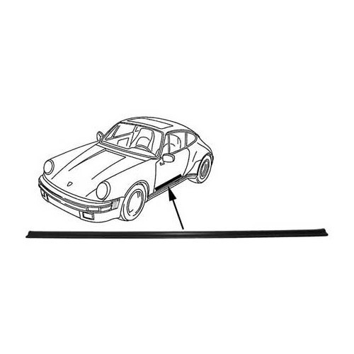  Tapijtclip voor Porsche 911 en 964 - RS12778 