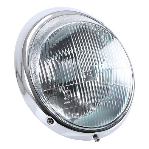 Verchroomde koplamp voor Porsche 911, 930 en 912 (1965-1983) - RS12971