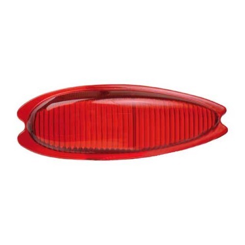  Verre de clignotant arrière rouge pour Porsche 356, côté gauche - RS13031 