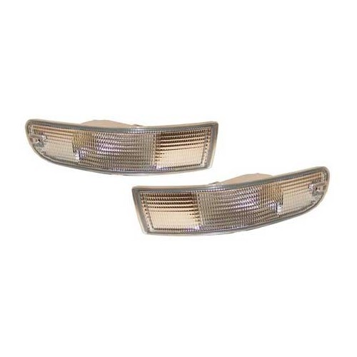  2er Set weiße Frontblinker für Porsche 993 - RS13078 