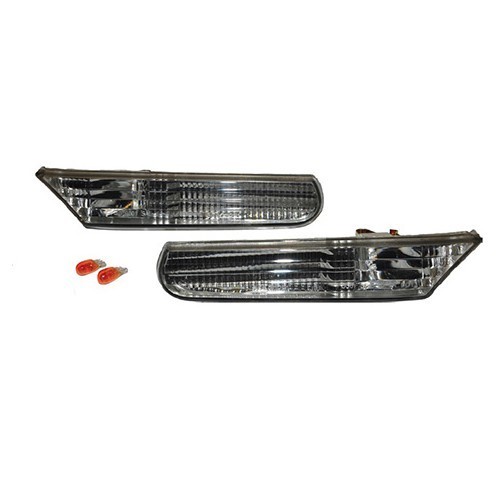  Répétiteurs de clignotants latéraux pour Porsche 986 Boxster - fumés - RS13118 