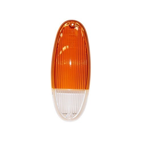  Knipperlichtglas voor Porsche 914 (1970-1976) - oranje en wit - RS13123 