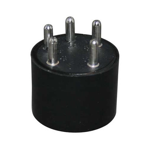  Relé negro redondo para Porsche 912, 911 y 914 - RS13231 