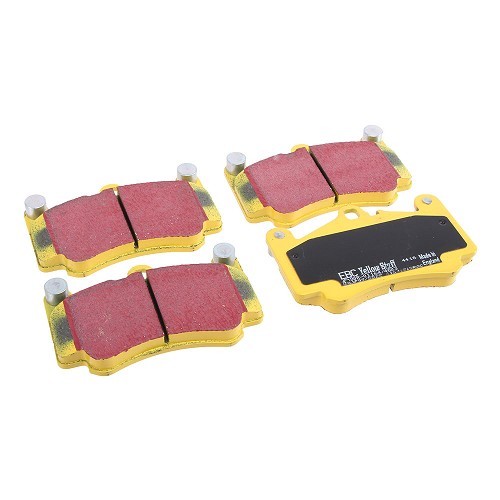  Pastilhas de travão dianteiras EBC amarelo para Porsche 997-1/2 C2S, C4S e GTS - RS13503 