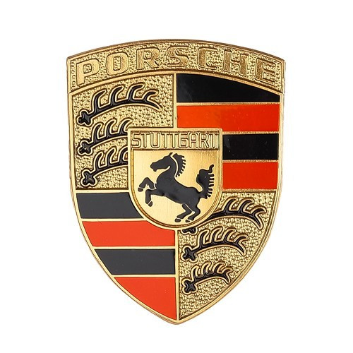 Front bonnet emblem for Porsche 356 - RS14219