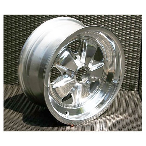  Felge Typ FUCHS 7x15 ET23.3 aus poliertem Aluminium - RS14622 