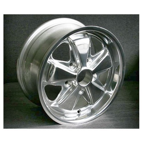  FUCHS 7x15 ET47.4 polished aluminium wheel rim for Porsche 911 R 2.0 - RS14624 