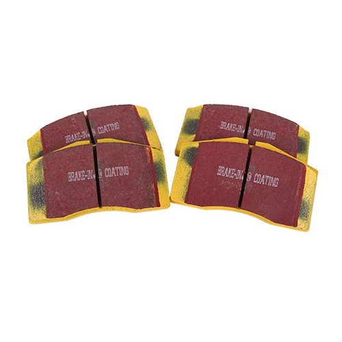  Pastilhas de travão dianteiras EBC amarelo para Porsche 928 GTS (1992-1995) - RS14875 