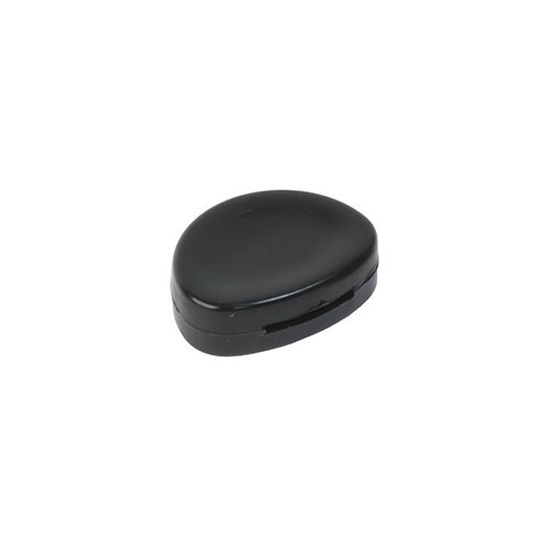  Black heating control button for Porsche 912 and 911 up to 1985 - RS15503 