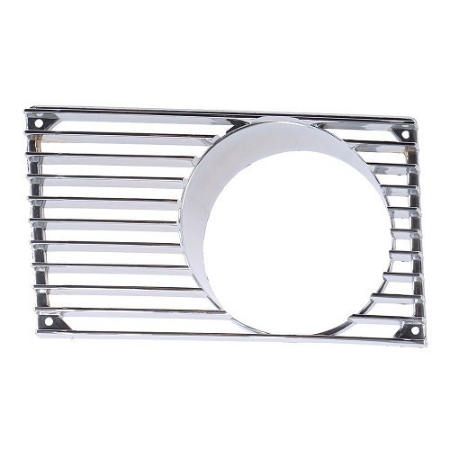 Grille chromée de phare pour Porsche 914 (1970-1976) - côté gauche - RS30101