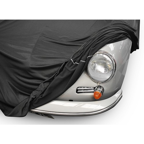 Semi-customised Coverlux indoor cover for Porsche 356 - Black - RS38001