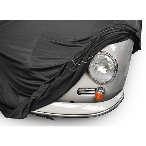 Coverlux Innenfutterbezug Semi-Maßgeschneidert für Porsche 356 - Schwarz - RS38001