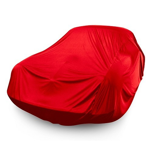 Semi-customised Coverlux indoor cover for Porsche 356 - Red - RS38002