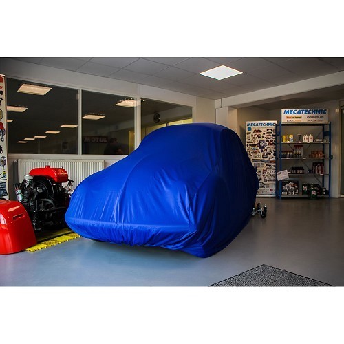  Semi-customised Coverlux indoor cover for Porsche 911 and 912 - Blue - RS38003 