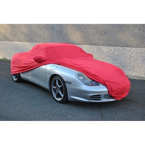 Coverlux Jersey voor Porsche 986 Boxster (1997-2004) - Rood - RS38043