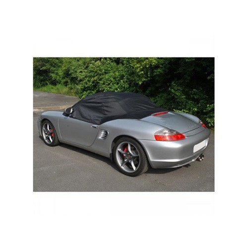 Hood cover for Porsche Boxster 986 (1997-2004) - black - RS38100