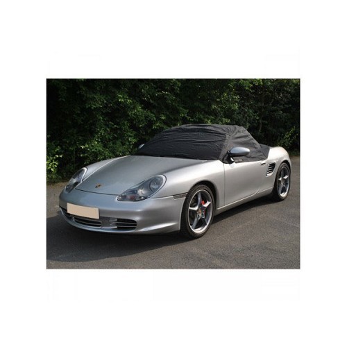  Zachte kap voor Porsche Boxster 986 (1997-2004) - zwart - RS38100 