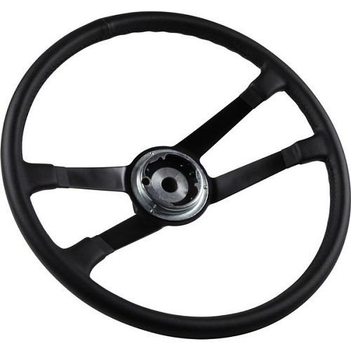  4-spoke leather steering wheel for Porsche 911 type F (1967-1968) - 42cm - RS40301 