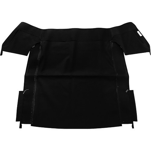 Complete black alpaca convertible top - Porsche 911 from 1983 to 1985 - RS50137