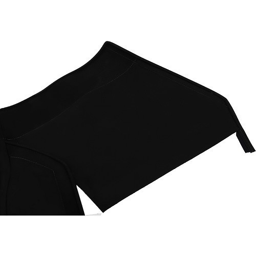 Complete black alpaca convertible top - Porsche 911 from 1983 to 1985 - RS50137