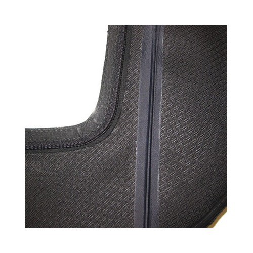 Complete black alpaca convertible top - Porsche 996 phase 1 - flexible windscreen - - RS50168