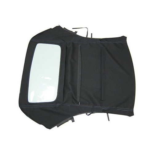  Complete zwarte Alpaca motorkap - Porsche 996 fase 1 - soft top - - RS50168 