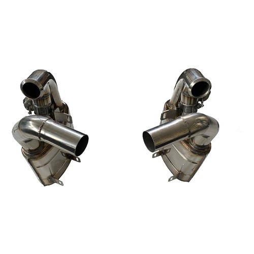 SCART valves exhaust silencers for Porsche 996-2 and GT3 - RS60011