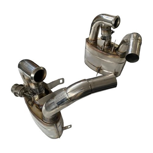 SCART valves exhaust silencers for Porsche 996-2 and GT3 - RS60011
