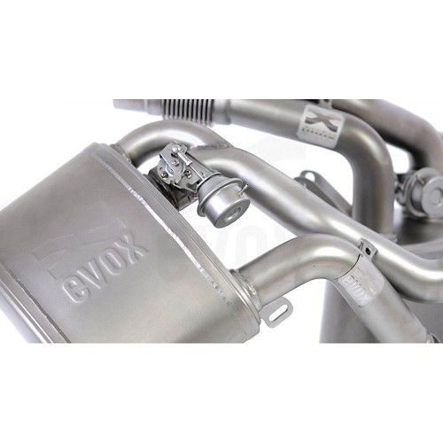 Echappement inox EVOX ValveTronic pour Porsche 996 (1998-2005) - RS60115