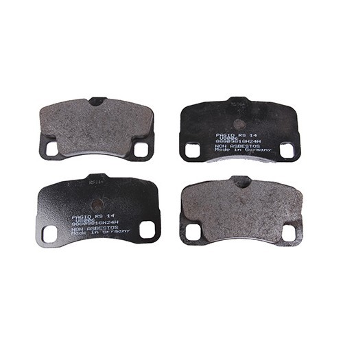     
                
                
    PAGID RS14 rear brake pads (black) for Porsche 997-2 C2 and C4 - RS62080
