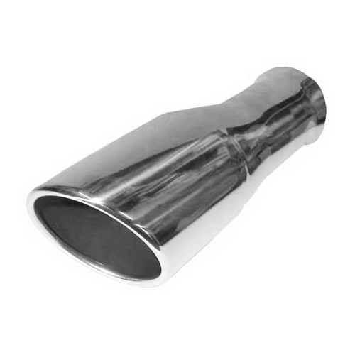 Stainless steel DANSK "sport" decatalyzed exhaust system for Porsche 911 type 964 Carrera (1989-1994) - single tailpipe - RS64045