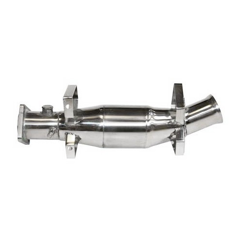 Ultrasport Tube Cup" stainless steel exhaust system after exchangers for Porsche 911 type 964 Carrera (1989-1994) - single outlet - RS64046