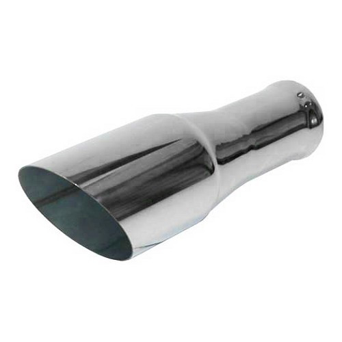 Sistema di scarico dopo gli scambiatori di calore in acciaio inox DANSK "Ultrasport G-Pipe" per Porsche 911 tipo 964 Carrera (1989-1994) - terminale singolo - RS64047