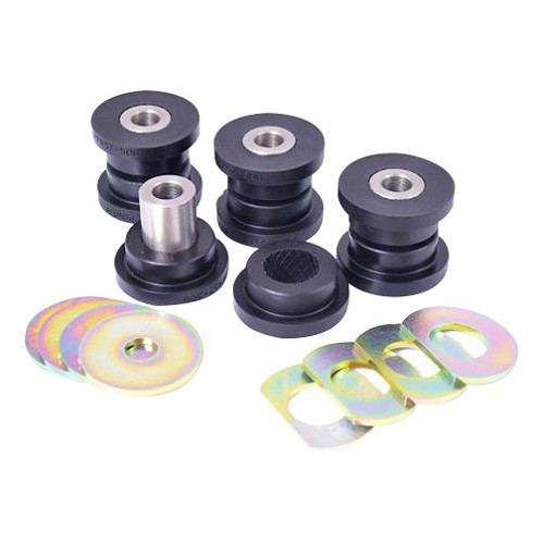  Kit de blocos silenciosos externos Powerflex Black Series para braços traseiros Porsche 996  - RS65154 