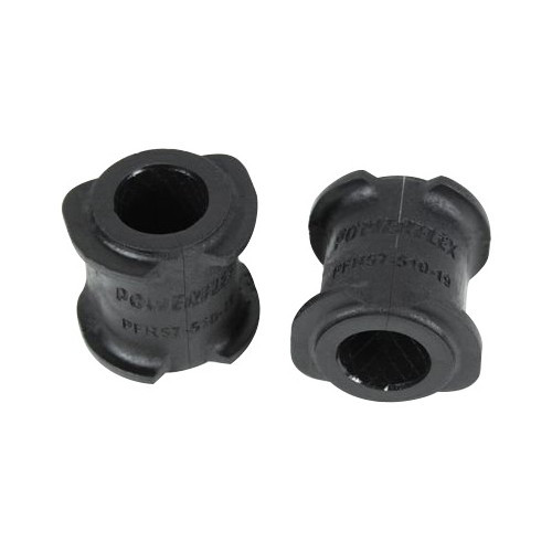  Kit silentblocs Powerflex Black Series -18,7 mm- barre stab. Ar. pour Porsche 996 et 986 - RS65158 