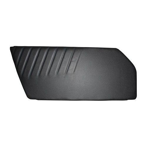  Panneau de porte intérieur en vinyle noir pour Porsche 911 - côté gauche - RS66010 