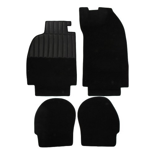  Black floor mats for Porsche 993 - Original quality - RS66026 