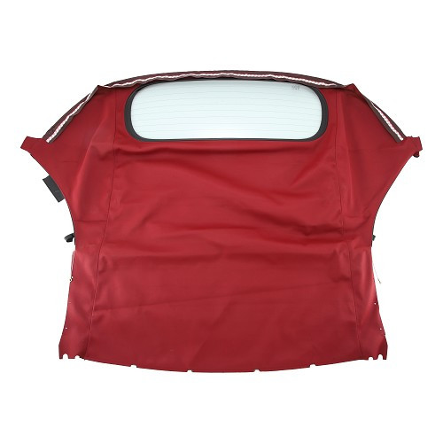  Mohair alpaca soft top with glass window for Porsche Boxster type 986 phase 2 - Bordeaux - RS86000 