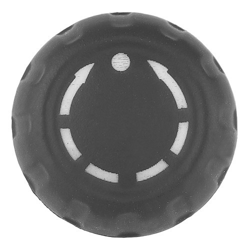  Right-hand radio control knob for Porsche Cayman type 987 phase 1 (2006-2008) - RS91056 