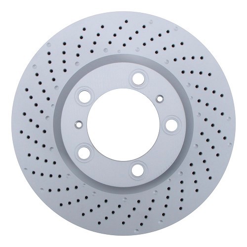 BOSCH front brake disc for Porsche 911 type 991 Carrera 2 and 4 phase 1 (2012-2016) - left side - RS91064