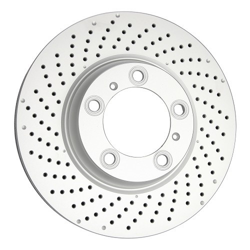  Bremsscheibe vorne MEYLE für Porsche 911 Typ 991 Carrera 2 und 4 Phase 2 (2017-2019) - linke Seite  - RS91068 